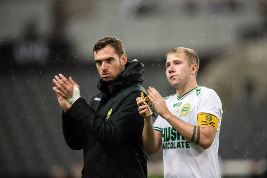 Darijan Bojanic of Hammarby looks dejected