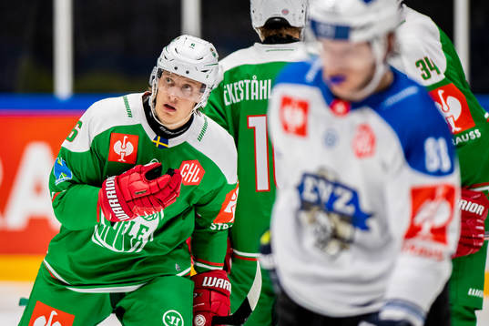 Tony Sund of Rögle celebrates