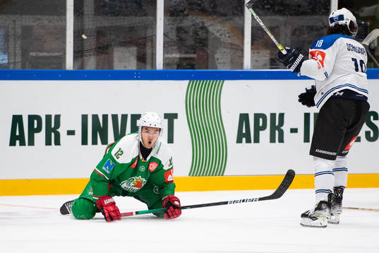 Brady Ferguson of Rögle celebrates