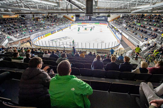General view of Halmstad arena