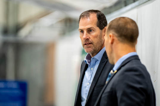 Assistant coach Jan Larsson of Rögle