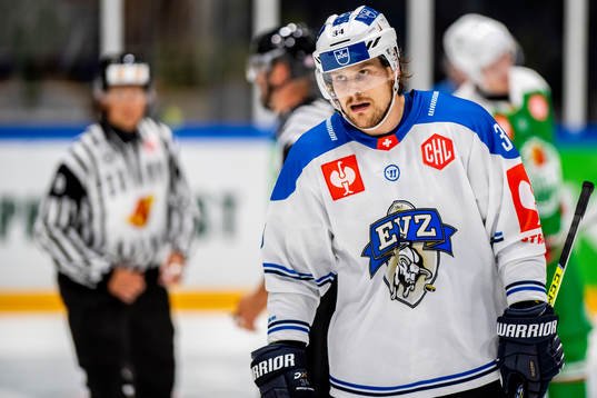 Claudio Cadonau of Zug looks dejected