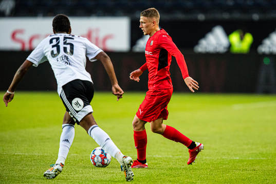 Adrien Truffert of Rennes