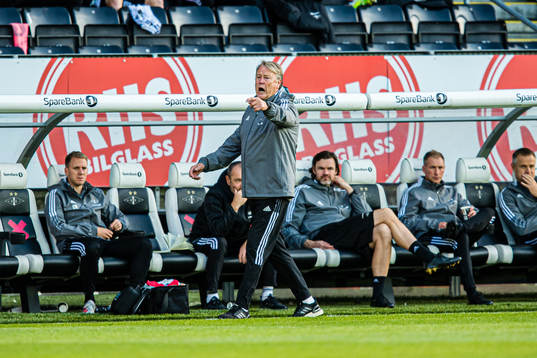 Åge Hareide, head coach of Rosenborg