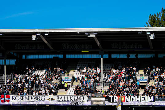 Spectators in the stands