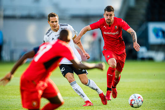 Anders Ågnes Konradsen of Rosenborg and Baptiste