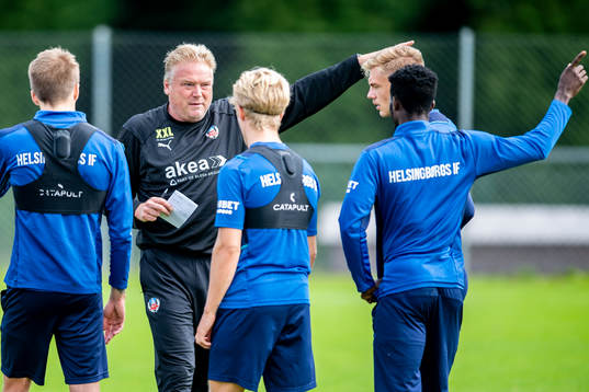 Helsingborgs tränare Jörgen Lennartsson
