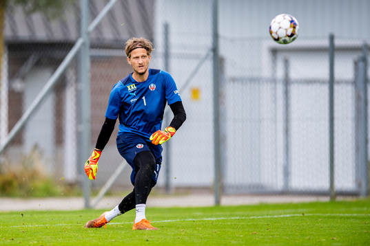 Helsingborgs målvakt Anders Lindegaard