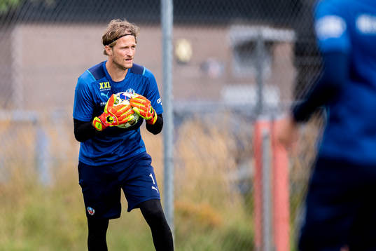 Helsingborgs målvakt Anders Lindegaard