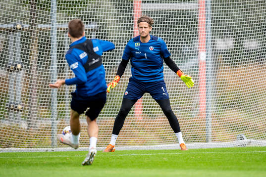 Helsingborgs målvakt Anders Lindegaard