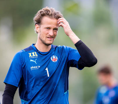 Helsingborgs målvakt Anders Lindegaard