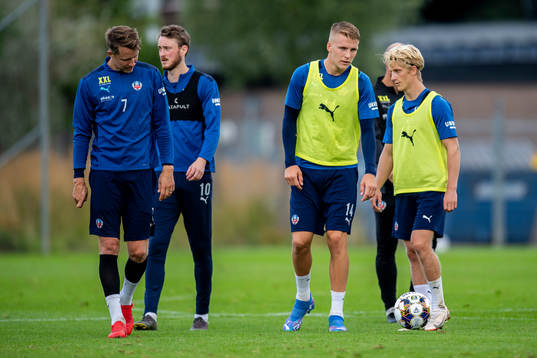 Helsingborgs Viktor Lundberg, Casper Widell  ochVictor Blixt