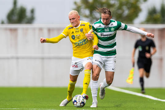 Falkenbergs Adam Bergmark Wiberg och Västerås Emil Skogh