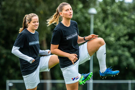 Borgebys Thea Birgerud och Saga Ollerstam