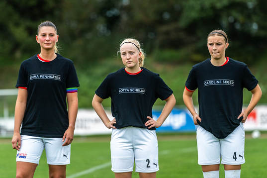 Borgebys Saga Ollerstam, Clara Juréus och Matilda Andersson