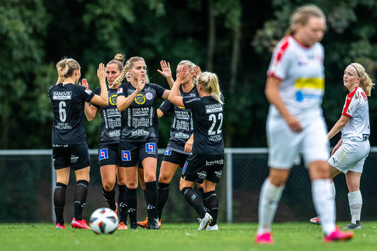 Uppsalas spelare jublar
