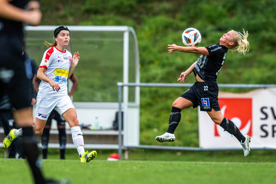 Borgebys Linda Karlsson och Uppsalas Ida Strömblad
