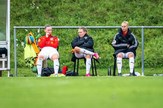 Borgebys Amanda Olsson, Nova Karlsson och Izabelle