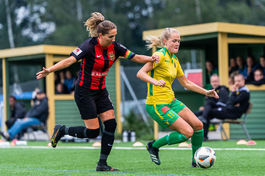 Bollstanäs Anna Thim och Brommapojkarnas Mathilda