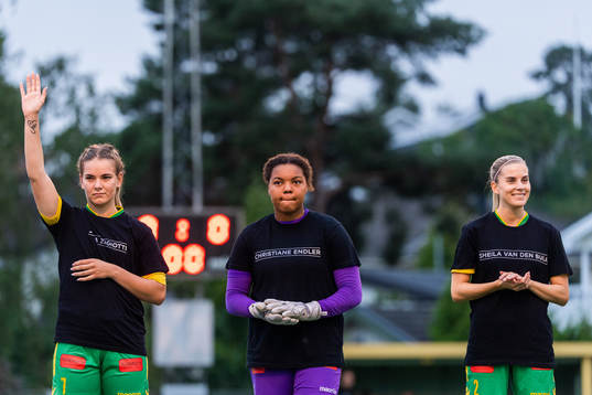 Bollstanäs Sabina Lundström, målvakt Serina Iddrisu