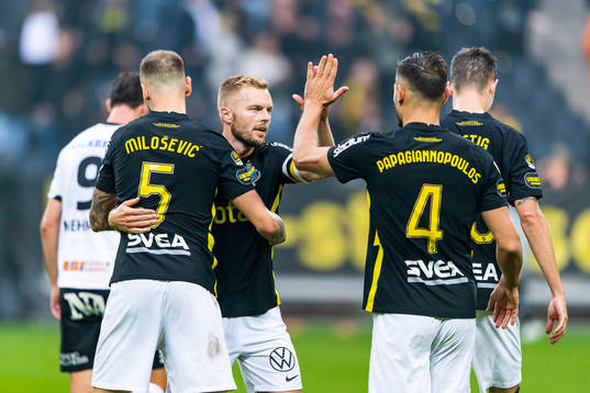 s Alexander Milosevic, Sebastian Larsson, Sotirios