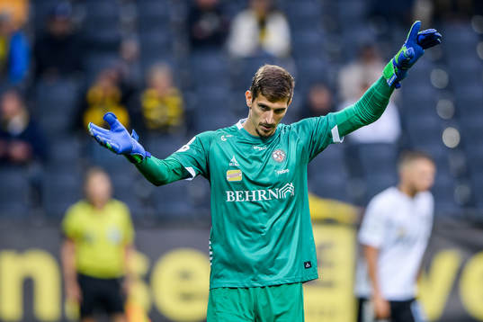 Örebros målvakt Bobby Allain