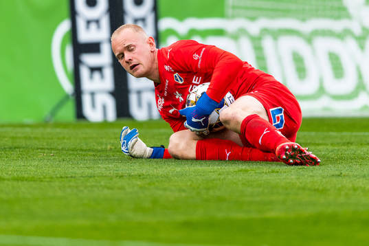 Halmstads målvakt Malte Påhlsson