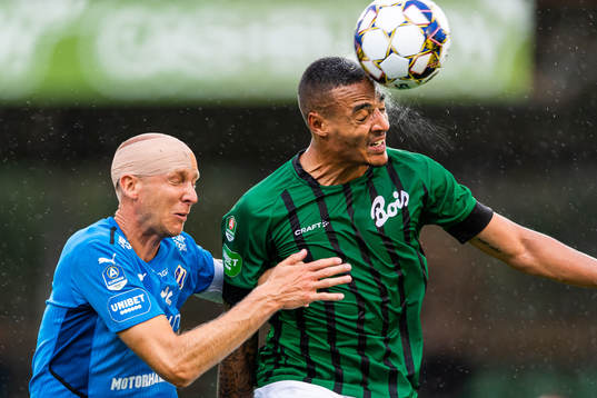 Halmstads Andreas Johansson och Varbergs Simon Karlsson