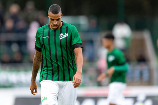 Varbergs Simon Karlsson Adjei deppar