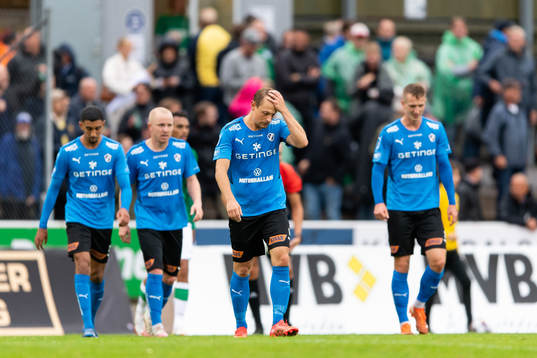 Halmstads Joel Allansson deppar