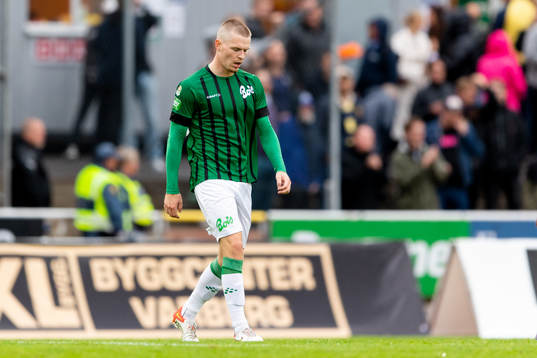 Varbergs Anton Liljenbäck deppar