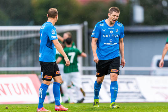 Halmstads Mikael Boman deppar