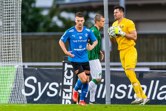 Varbergs målvakt Stojan Lukic
