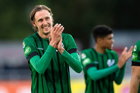 Varbergs Joakim Lindner jublar