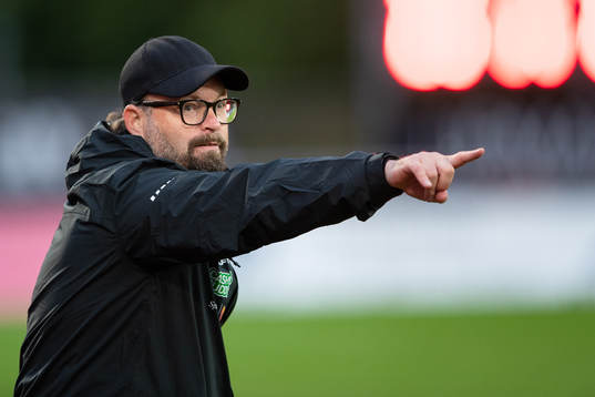 Varbergs tränare Joakim Persson
