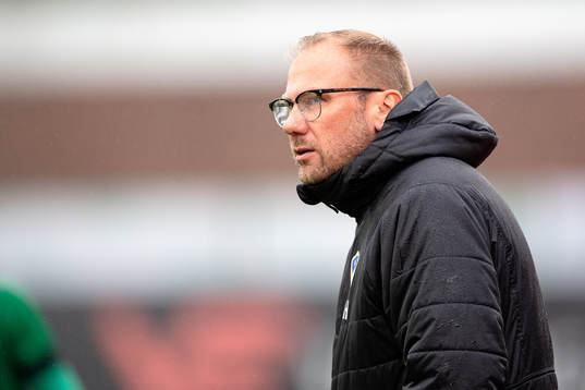 Halmstads tränare Magnus Haglund