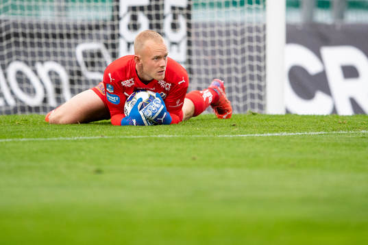 Halmstads målvakt Malte Påhlsson