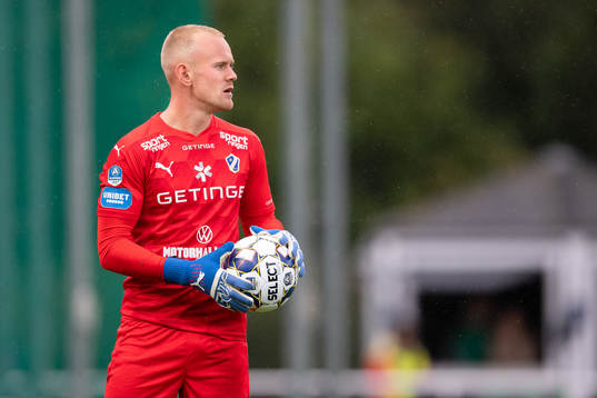 Halmstads målvakt Malte Påhlsson