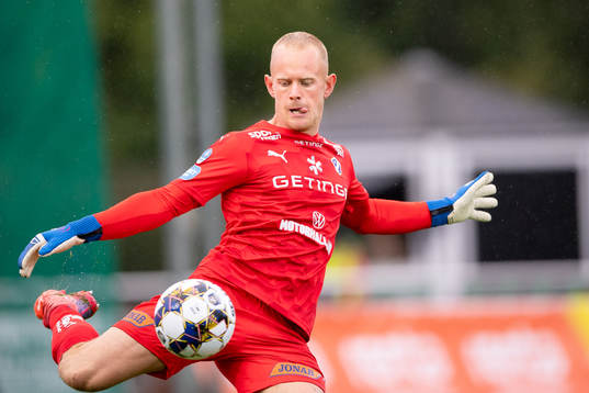 Halmstads målvakt Malte Påhlsson