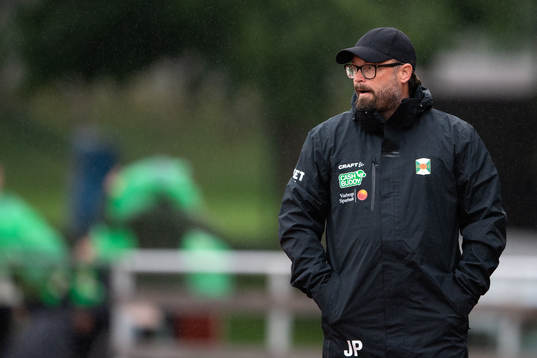 Varbergs tränare Joakim Persson