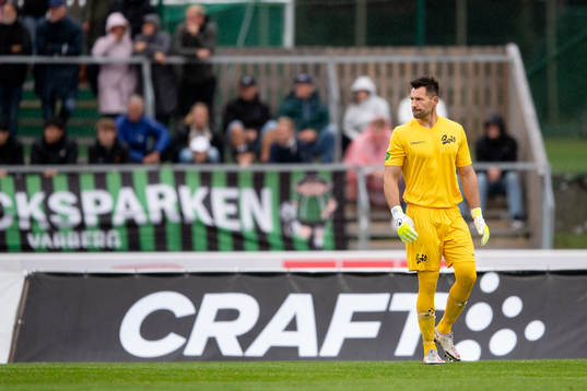 Varbergs målvakt Stojan Lukic