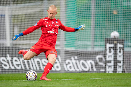Halmstads målvakt Malte Påhlsson