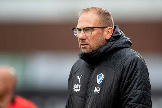 Halmstads tränare Magnus Haglund