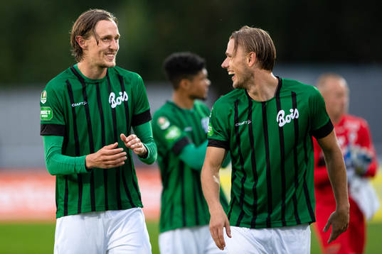 Varbergs Joakim Lindner och Hampus Zachrisson