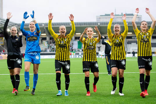 Häcken jublar