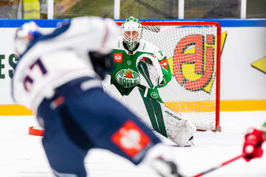 Goalkeeper Calle Clang of Rögle