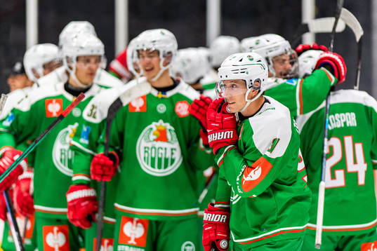 Adam Tambellini of Rögle celebrates