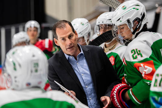 Assistant coach Jan Larsson of Rögle