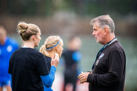 Kalmars tränare Frank Berntzen