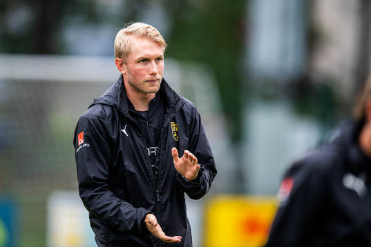 Umeås tränare Samuel Fagerholm